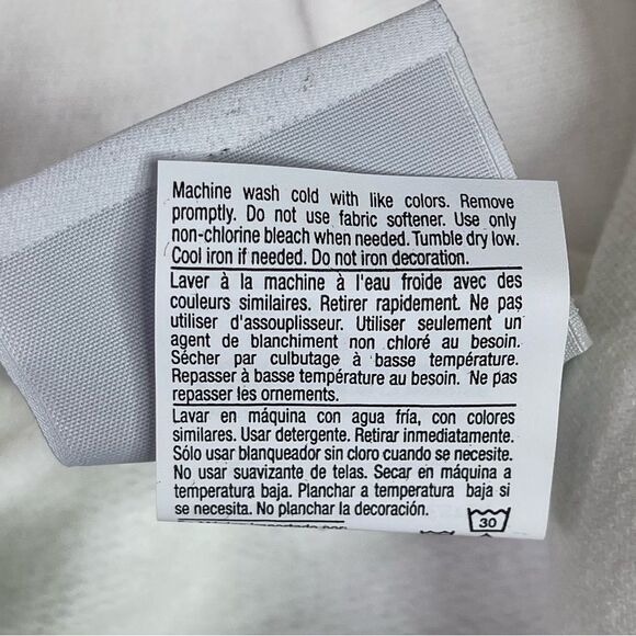 Champion X Barstool Sports Mr. Ice Hoodie Men’s Medium White Pocket No Hedge - Picture 6 of 11